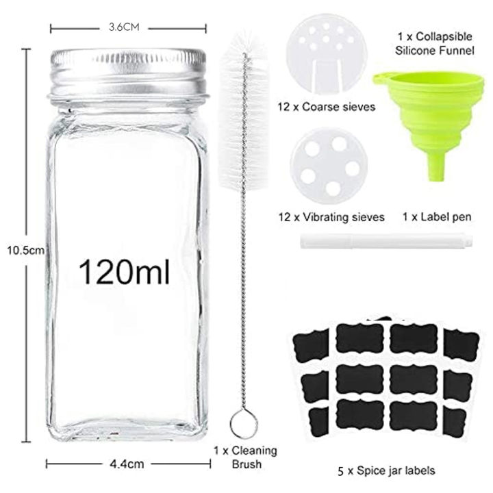 Spice%20Jars%20Set%20with%20Lids%20-%20120%20Ml%20Container%20for%20Storing%20Spices%20-%20Image%203