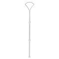 2 3 Tier Cake Plate Stand Heavy Metal Center Handle Fitting Hardware RodShape:Fan Color:Silver Amount:2 Sets. 