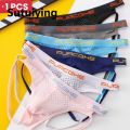 Sutuiying Special 1PCS Gay Men Mesh Jockstrap Underwear Sissy Panties Cueca Tanga Male Thong G String Hollow Out Strap Briefs Lingerie. 