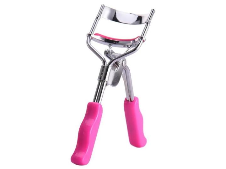 Professional Handle Curl Eye Lash Curler Eyelash Cosmetic Makeup Eyelash Curler Curling Lashes Makeup Tool for Women Girl Ladies(Color May Vary)