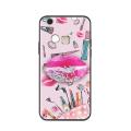 Cartoon Waterproof Phone Case For VIVO V7 Plus/Y79/Y73 Soft Case Back Cover Fashion Design quicksand cute Anti-knock TPU. 