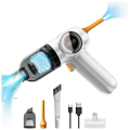 1Set Cordless Car Vacuum Cleaner 9000PA Mini Wireless Handheld Car Vacuum Cleaner 3 in 1 Portable Vacuum Cleaner ABS for Car Home. 