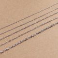 2-5meter 1.2 1.5 2.0 2.4 3.0 mm Stainless steel Link Chain Bulk Necklace Chains For Jewelry Making Findings Supplies Accessories. 