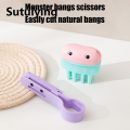 Sutuiying Cute Monster Hair Trimmer Comb Multi-Functional Split Ends Cutter High Quality Portable Haircutting Tools Home Beauty Hairstyling Supplies. 