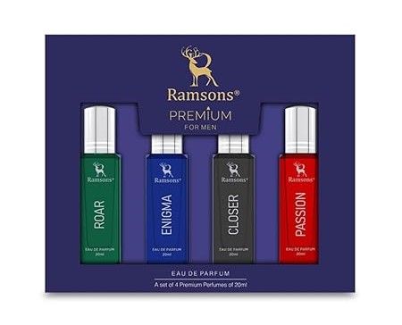Ramsons Premium Perfume Gift Set for Men 4x20ml