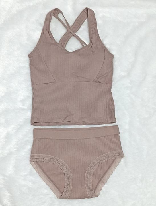 Sports Bra Panty Set