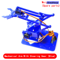 Anedshaop SG90 MG90S 4 DOF Unassembly Acrylic Mechanical Arm Robot Manipulator Special Claw for Arduino UNO Maker Learning DIY Kit RC Robotic Arm. 