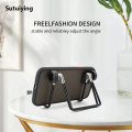 Sutuiying Portable Metal Tablet Stand Mount Foldable Desk Flexible Phone Stand 2025 for IPad IPhone Samsung Huawei Universal Work Home Travel. 