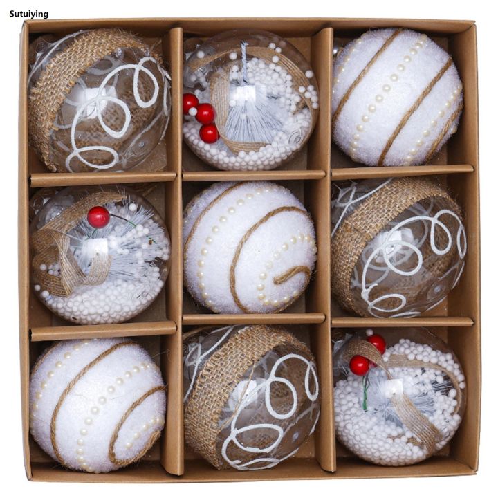 Sutuiying%20Christmas%20Snow%20Ball%20Painted%20Ball%20Golden%20Silvery%20Glitter%20Stars%20Luxury%20Christmas%20Tree%20Hanging%20Window%20Decoration%20Small%20Gifts%20Toy%20-%20Image%204