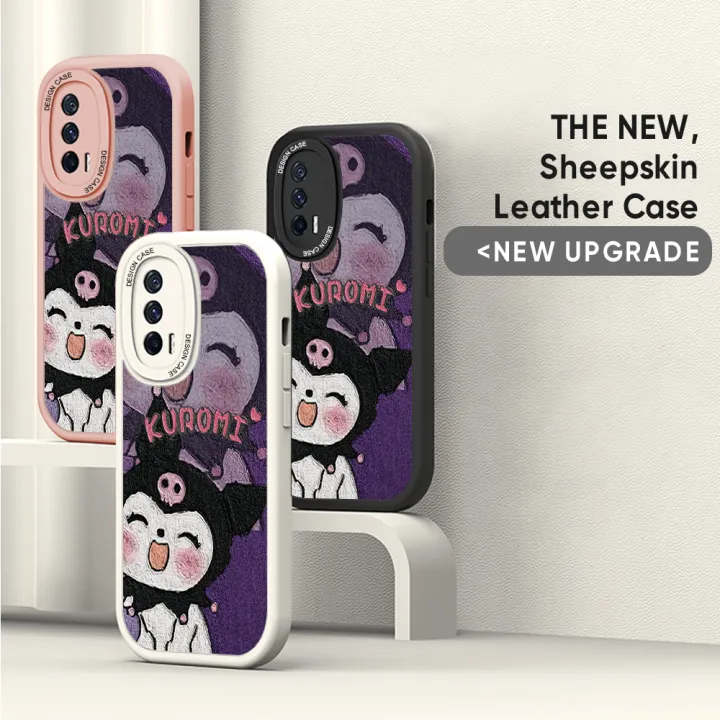 FELMYST%20for%20Realme%20C53%20Narzo%20N53%20Back%20Cover%20PU%20Leather%20Kuromi%20Pattern%20Soft%20Silicone%20Edge%20Phone%20Case%20-%20Image%209