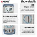Digital Multimeter - ANENG A830L with Probe. 
