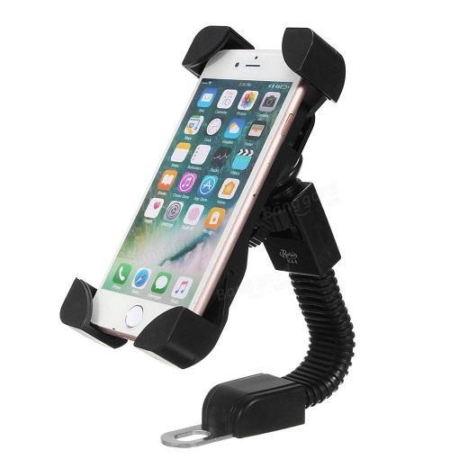 Genuine%20Flexible%20Cycle%20Bike%20Scooty%20Mobile%20Phone%20Holder%20Rear%20View%20Mirror%20Gps%20Bike%20Mobile%20Holder%20(Black)%20-%20Image%203