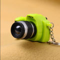 Mini Camera Keychain SLR Camera Keychain Car Key Chain Key Ring LED Flashlight Colorful Kaca Key Chain For Gift Wholesale. 