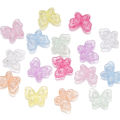 St. kunkka 10-20Pcs Acrylic Butterfly Beads Cracked Flower Loose Beads for DIY Jewelry Making. 