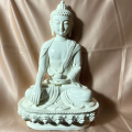 White Buddha Statue (6 inch). 
