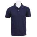 Shangrila Navy Blue Pique Polo T-Shirt For Men - Fashion | T-Shirts For Men | Men's Wear | Polo T-Shirts |. 