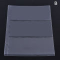 Paper Money Banknote Page Collecting Stamps Holder Sleeves Loose Leaf Page Album Natuo. 