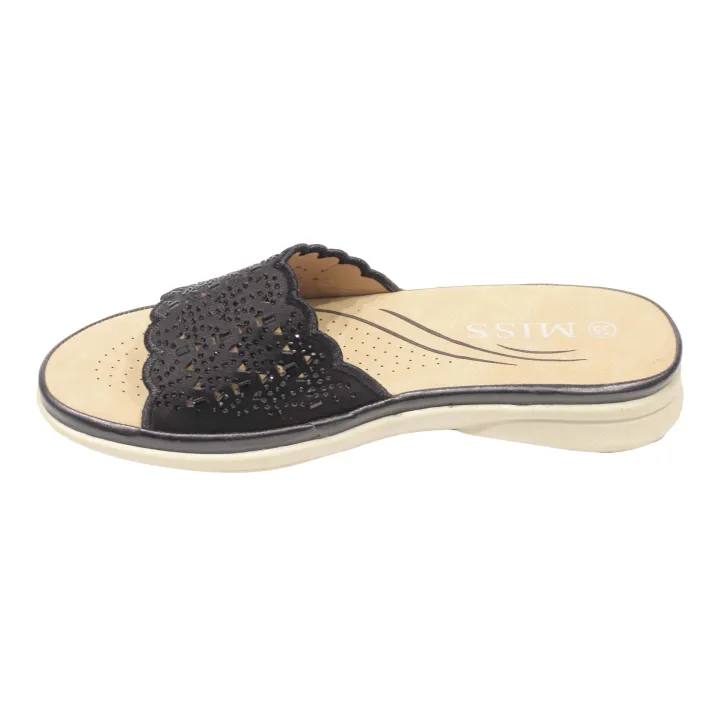 Black%20Miss%20Netted%20Design%20Slippers%20For%20Women%20-%20Image%205