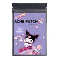 96 PCS/SET Kuromi Pimple Patch Acne Colorful Invisible Acne Removal Skin Care Stickers Concealer Face Spot Beauty Makeup Tools. 