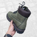 Men's Outdoor Leather Boots – Rugged Lace-Up Timberland Ankle Boots for Hiking, Winter & Daily Wear | 9301. 