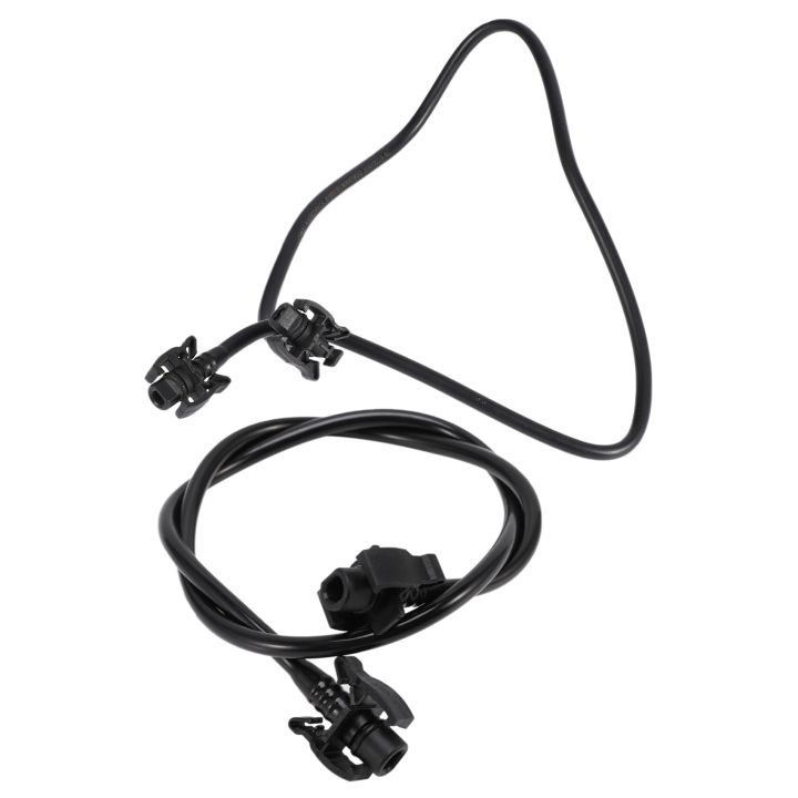 NAMUNY 2 Pcs Car Rubber Hose Water Return Radiator Scavenging Pipe