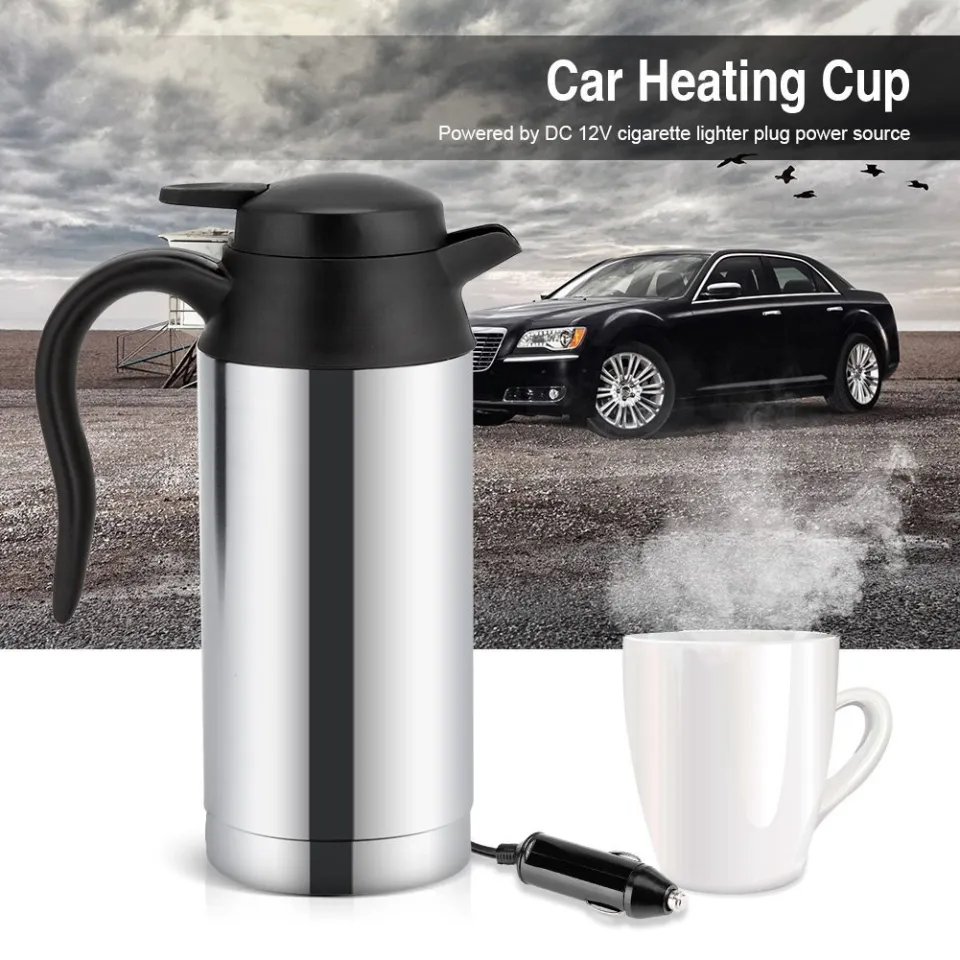 Cigarette Lighter Portable Car Electric Kettle Kqueebee Portable