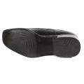 Black Horse Black Slip On Formal Shoes For Men (1607). 