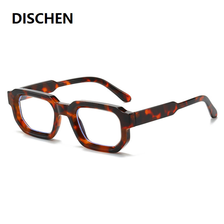DISCHEN%20New%20style%20SHAUNA%20Ins%20Popular%20Fashion%20Polygon%20Square%20Women%20Glasses%20Frame%20Clear%20Anti%20Blue%20Light%20Eyewear%20Optical%20Men%20Red%20Blue%20Frame%20-%20Image%207