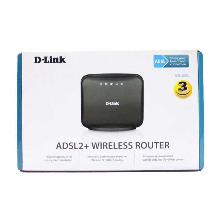D-Link ADSL2+ Wireless Router
