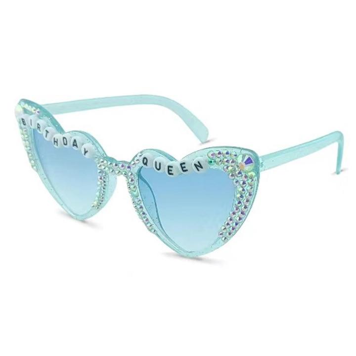 CARAT Bridal Sunglasses Stylish Heart-shaped Rhinestone Women's