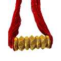 Maili Tilhari Pote(Hydro Crystal) Mala For Women (Panchadhatu). 