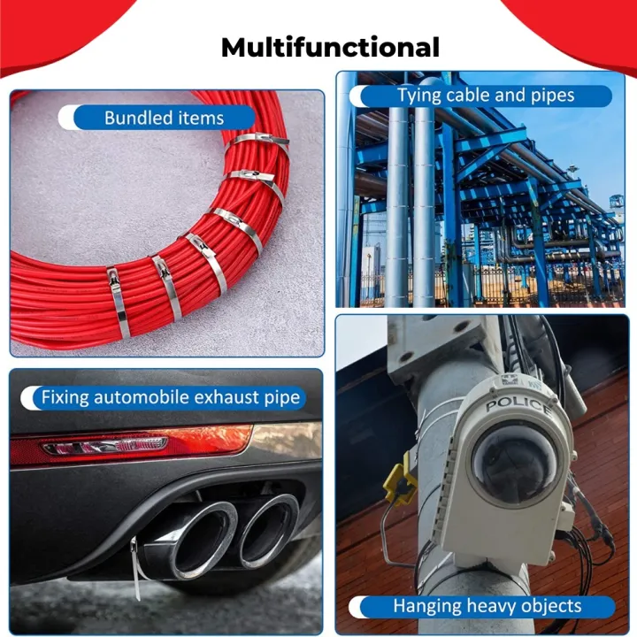 HOT%20Stainless%20Steel%20Cable%20Tie%20200/250/300mmL%20Heavy%20Duty%20Outdoor%20Metal%20Cable%20Ties%20Pengikat%20Kabel%20Wayar%20Besi%20-%20Image%207