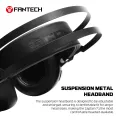 Fantech Hg11 Pro Captain 7.1 Surround Sound Gaming Headset Over Ear Headphone. 