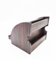 Polished Authentic Multi-Functional Wooden Pen Stand Holder / Mobile Holder, Visiting Card And Remote Stand For Desk Organizer Penstand Table Accessories. 