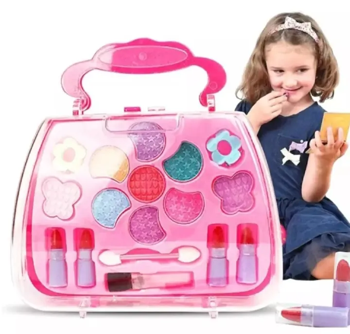 Bizzy%20Cosmetics%20Make-up%20Box%20Toy%20Set%20Girl%20Jewelry%20Play%20house%20box%20princess%20Makeup%20Kit%20For%20Girls%20-%20Image%203