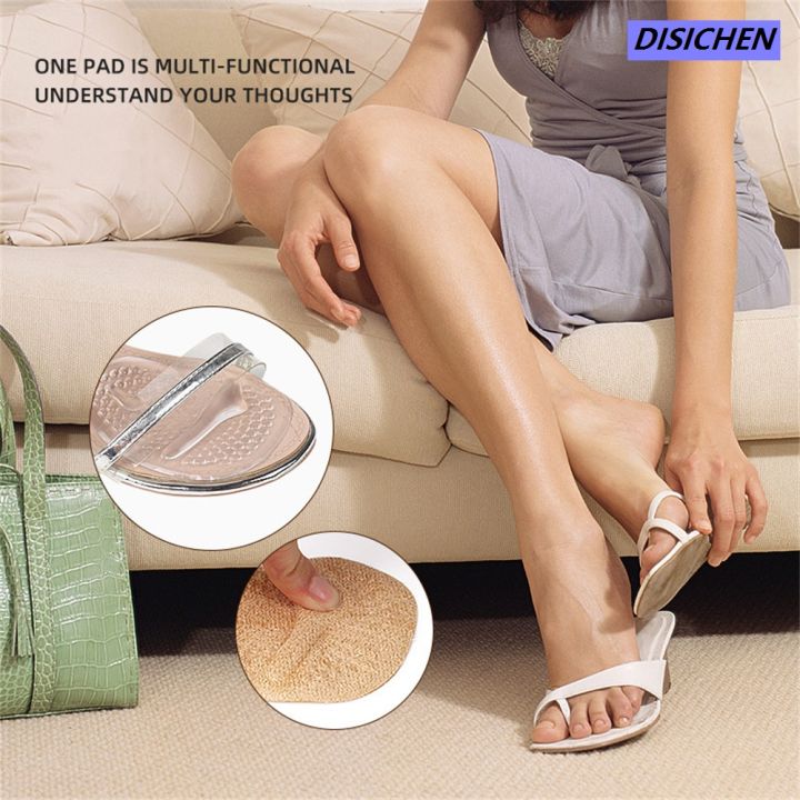DISICHEN%20%E3%80%90Trending%E3%80%91%201Pair%20Anti-slip%20Forefoot%20Pad%20And%20High%20Heel%20Insole%20Half%20Yard%20Pad%20Thickened%20GEL%20Foot%20Pad%20Anti-pain%20Pad%20Sweat-absorbent%20And%20Breathable%20Insole%20-%20Image%202