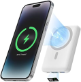 10000mAh Portable Fast Charging Magnetic Wireless Charging Power Bank. 