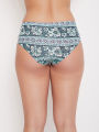 Clovia - Women Mid Waist Floral Print Hipster Panty with Inner Elastic in Multicolour - Cotton. 
