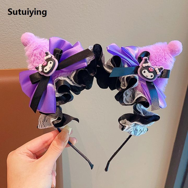 Sutuiying%20Sanrio%20Kuromi%20Plush%20Headband%20Cute%20Lolita%20Girls%20Face%20Wash%20Makeup%20New%20Hairband%20Funny%20Women%20Hair%20Clip%20Cosplay%20Halloween%20Props%20Gift%20-%20Image%208