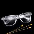 Cut Eye Glass With Transparent Frame For Unisex. 