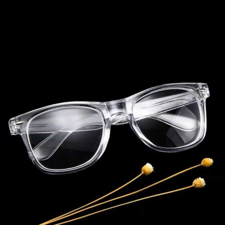 Cut%20Eye%20Glass%20With%20Transparent%20Frame%20For%20Unisex%20-%20Image%202