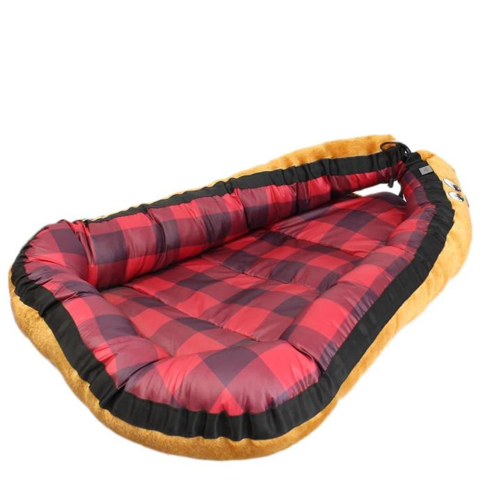 Brown%20Checkered%20Design%20Baby%20Nest%20-%20Image%203