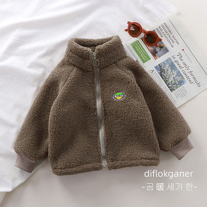 Children's%20cashmere%20coat%20plus%20velvet%20coat%20for%20boys%20and%20girls%20same%20autumn%20and%20winter%20New%20Baby%20-%20Image%205