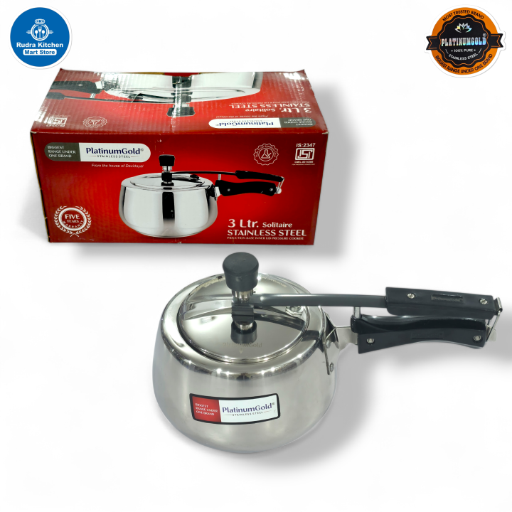 PG Belly Steel Cooker 3 Ltr (Induction Base) | Daraz.com.np
