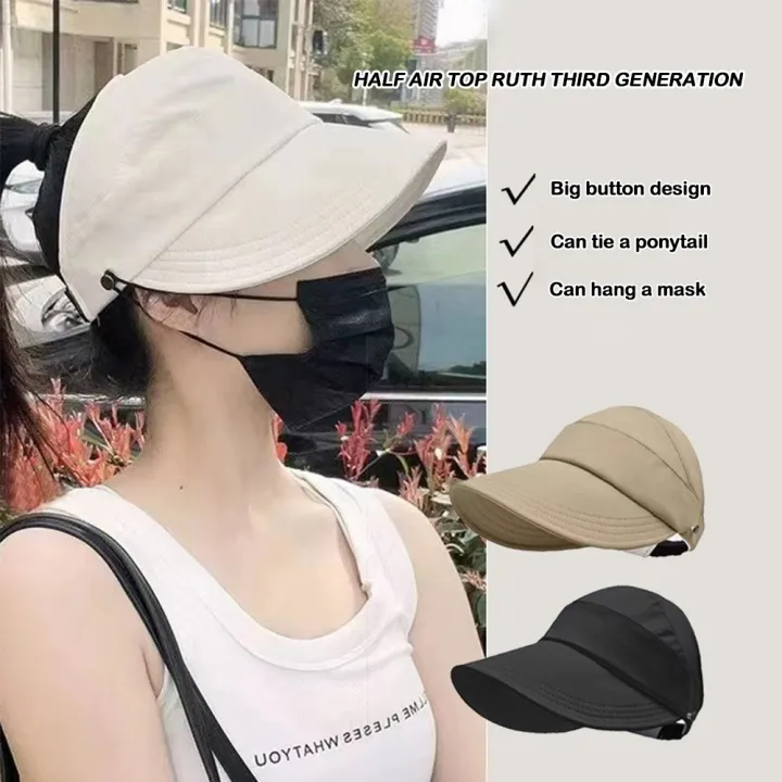 Fashion%20UV%20Protection%20Duckbill%20Caps%20Embossed%20Large%20Brim%20Sun%20Protection%20Hat%20Breathable%20Open%20Top%20Bucket%20Hats%20Cycling%20-%20Image%203