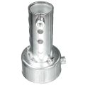 NAMUNY 2 Pcs Silver Motorcycle Exhaust Can Muffler Insert Baffle DB 48Mm X 80Mm & 35Mm X 140Mm. 