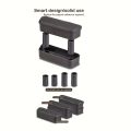 Practical Adjustable Height Car Armrest Storage Container Organizer Universal Extendable Armrest Pad Multifunctional Comfort Car Elbow Rest Box Car Accessories. 