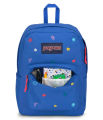 Jansport SuperBreak Plus FX Backpack Kidcore Charms. 