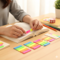 1 Sheet Sticky Note Page Markers Book Tabs Index Sticky Notes Bookmark Memo Pad Notepad Stickers Stationery. 