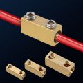 Square 10/20/60A Terminal Block High Current High Power Electrical Wire Connector with Heat Shrink Tubing Waterproof Wire Connector Nut Kit Electrical Installation. 